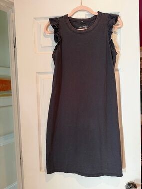 Universal Thread Deep Gray Crewneck Tee Dress